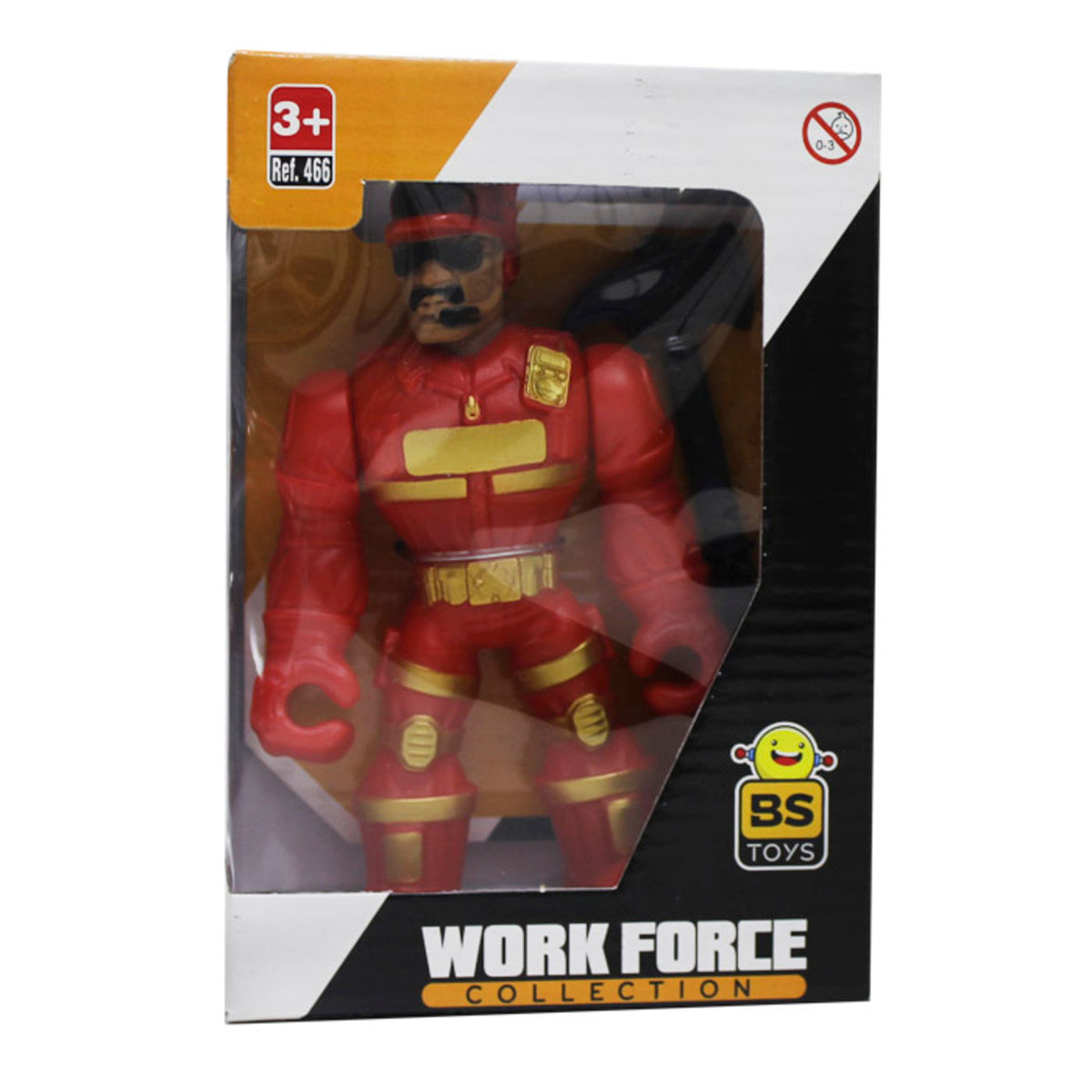 Boneco Work Force com Acessórios