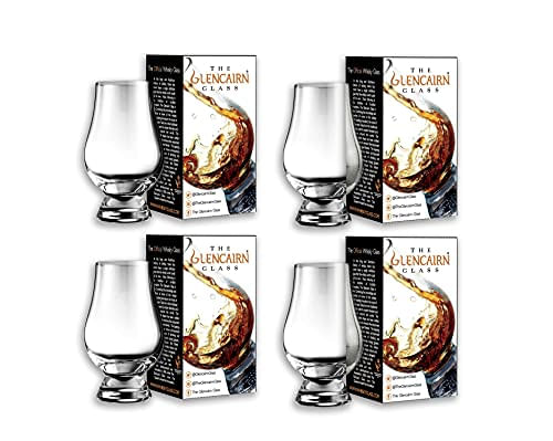 Glencairn Whisky Glass Em Gift Carton, Conjunto De 4