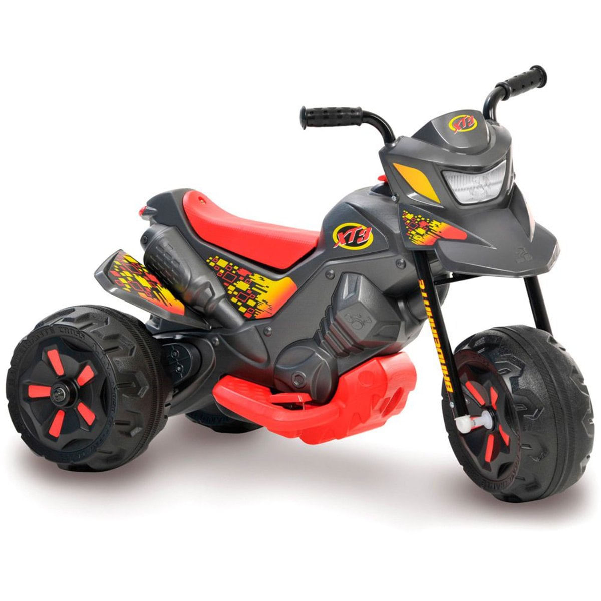 Moto Elétrica Infantil Bandeirante XT3 Grafite 6V - Carrefour - Carrefour