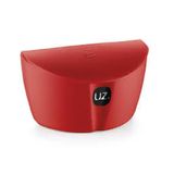 Saleiro Plastico Vermelho Sólido 500ml Uz
