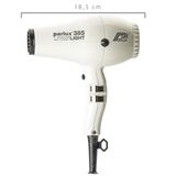 Secador Parlux 385 Power Light - Ionic & Ceramic - branco - 220 V