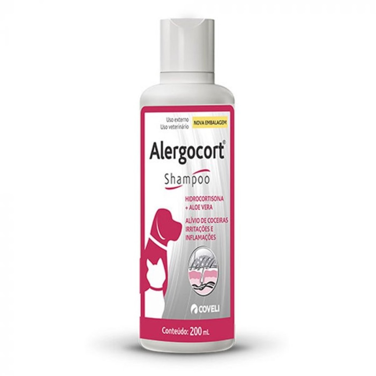 Shampoo Medicamentoso Alergocort 200ml