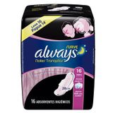 Absorvente Always Pink Suave Noturno Com Abas Leve 16 Pague 14