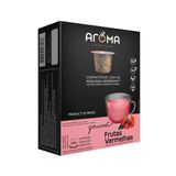 10 Cápsulas Para Nespresso Chá Frutas Vermelhas - Aroma