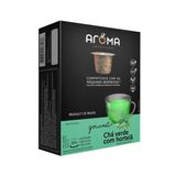 10 Cápsulas Para Nespresso Chá Verde Com Hortelã - Aroma