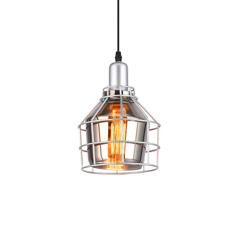Lustre Pendente Taschibra Aro 160 E27 Bivolt Fumê