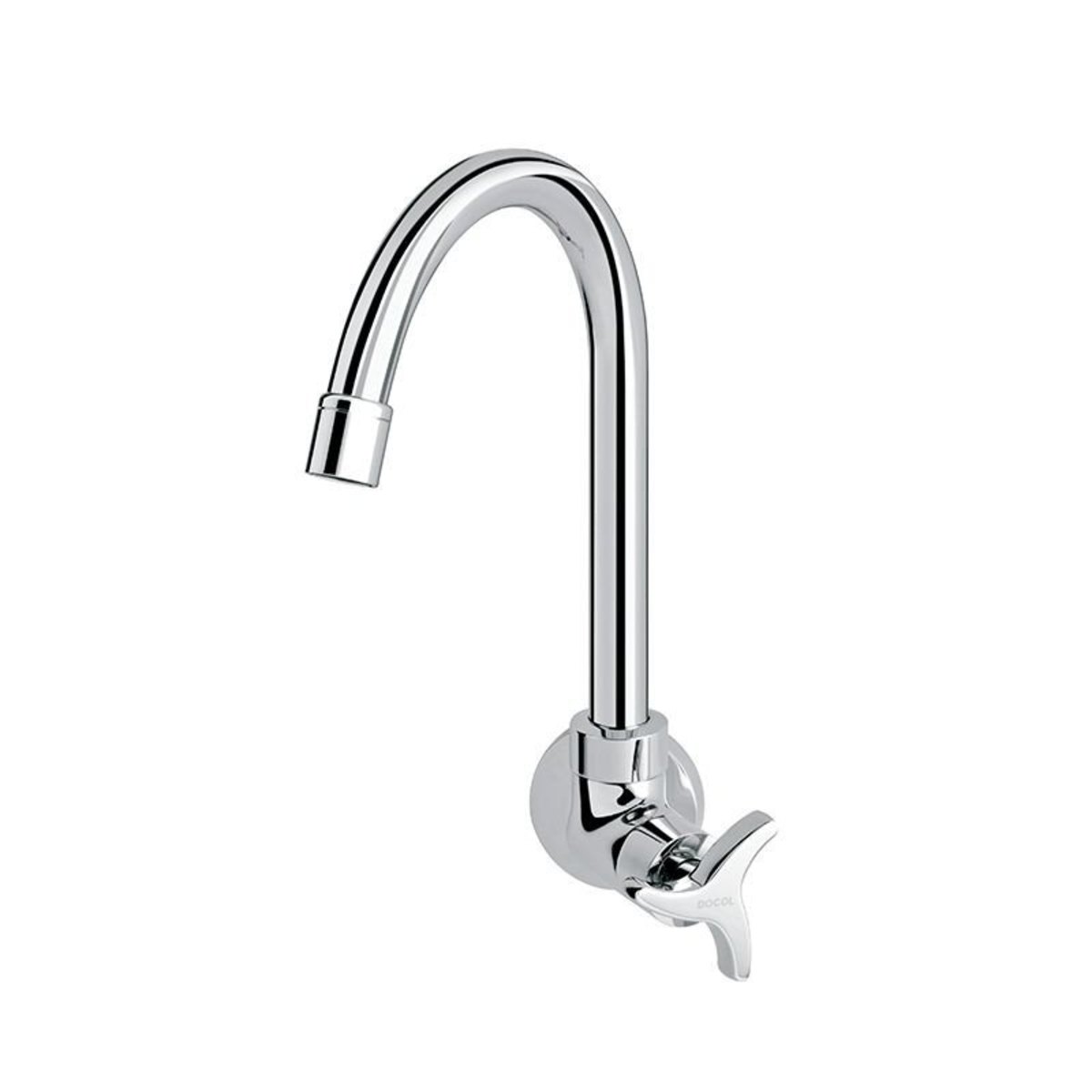 Torneira Docol Trio 512306 de Parede Cromada