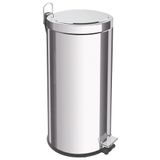 Lixeira Inox com Pedal e Acabamento Polido 30L Tramontina