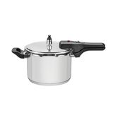 Panela de Pressão Tramontina Brava em Aço inox com Fundo Triplo 20 cm 4,5 L