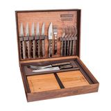 Kit Churrasco 15 Peças Tramontina 21198970 Marrom
