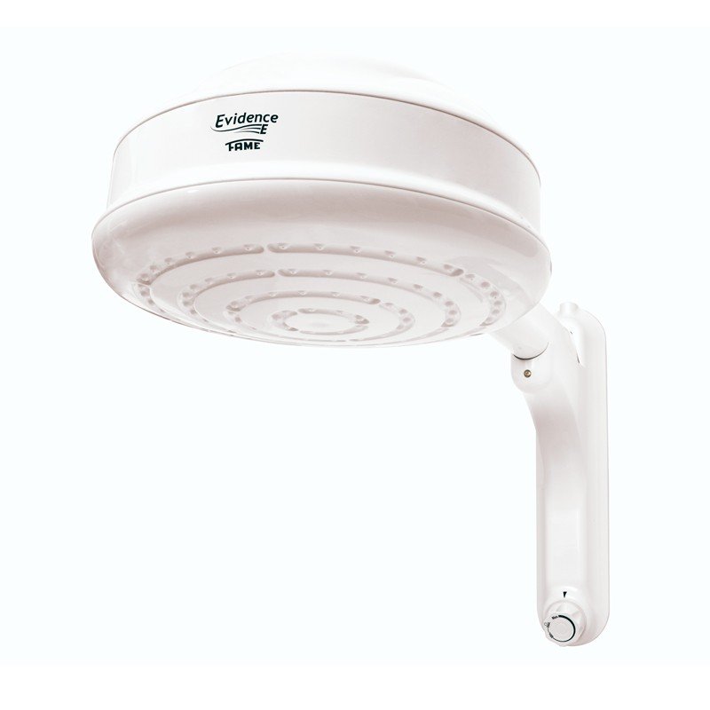 Chuveiro Fame Evidence Eletrônico Branco 220V