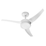 Ventilador de Teto Venti-Delta Lunik Led com 3 Pás Branco 220V