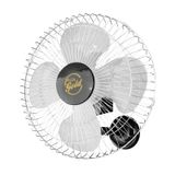 Ventilador de Parede Venti-Delta Gold 50cm Preto / Cromado Bivolt