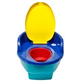 Troninho Musical Infantill 3 em 1 Adaptável Azul Baby First
