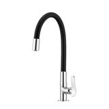 Torneira Lorenflex De Bancada Com Bica Flexível Lorenzetti 1177 B27 Preta