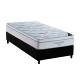 Cama Box Solteiro Colchao Molas Ensacadas Ortobom Superpocket Freedom Box Universal Crc Camurca Black 88x188