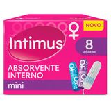 Absorvente Interno Intimus Discreto Mini 8 Unidades