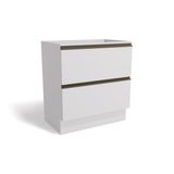 Gabinete De Cozinha Modulado Balcao Maxxi G755 2 Gavetas S Tampo Polipropileno Branco Kappesberg