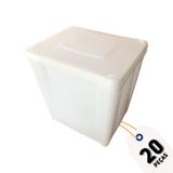 Pote Plastico Novo - Kit 20 Peças