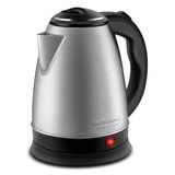 Chaleira Elétrica Mondial Ce-06 Pratic 2 Litros Aço Inox Preto/Inox 220V