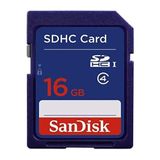 Cartão Memória Sandisk 16gb Cartão Sd Câmera E Dispositivos