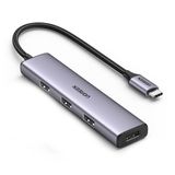 Hub Usb-c Ugreen 20841 4 Portas Usb 3.0