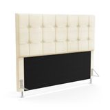 Cabeceira Soraya 160 Para Cama Queen N-030 Veludo Bege Aradecor