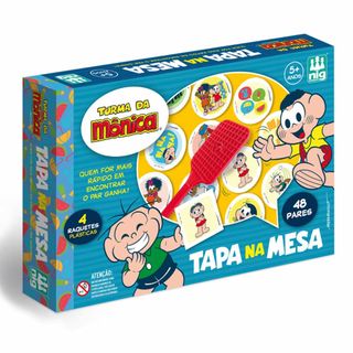 Jogo De Domino Infantil Madeira Turma Da Monica 28 Pecas Xalingo - Carrefour