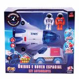 Kit Veiculos E Mini Bonecos Astronautas Onibus E Rover Espacial Fun Divirta Se