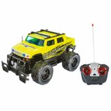 Carrinho De Controle Remoto Trucks Radicais Verde Limao Unik Toys