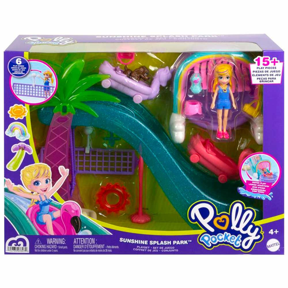 Polly Pocket Parque Aquático dos Abacaxis Mattel - Carrefour - Carrefour