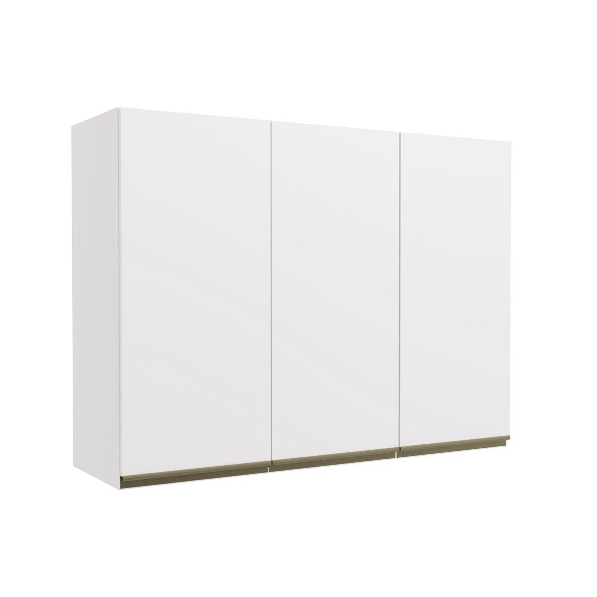 Modulo Cozinha Kappesberg Maxxi Armario G766 C 3 Portas Polipropileno Branco