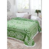 Colcha casal chenille jolitex 220x240 bruna verde