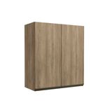 Armario De Cozinha Modulado Maxxi G764 C 2 Portas Nogal Kappesberg