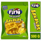 Balas Fini Bananas Plátanos Gelatinas Pacotão De 500g