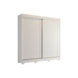 Guarda Roupa 2 Portas De Correr E 3 Gavetas C Pes Ilheus Branco Panan