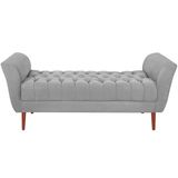 Recamier Grecia 150cm Suede Cinza Claro Mpassos