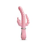 Vibrador Feminino Estimulação Tripla Clitoris Ponto G