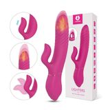 Vibrador Feminino Ponto G Clitóris Recarregável Usb 9 Vibro