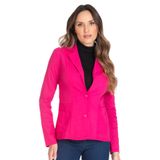 Blazer Feminino De Linho Misso Rosa P