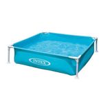 Piscina Infantil Armação Metal 342 Litros 122 X 30 Cm Intex