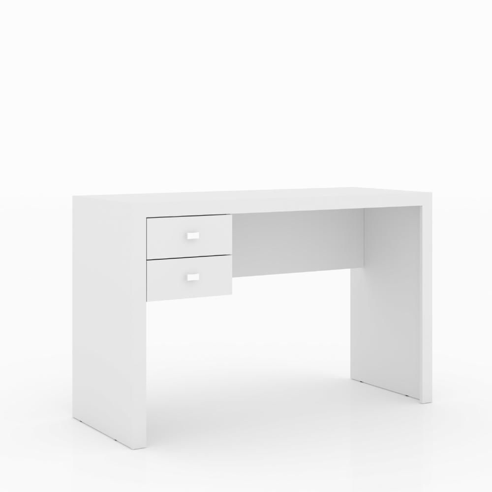 Mesa De Escritório 2 Gavetas Tecno Mobili - Branco