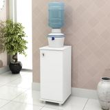 Balcão Multiuso Com 1 Porta E Espaço Para Bebedouro Bl3306 Branco