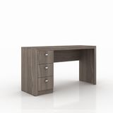 Mesa De Escritório 3 Gavetas Tecno Mobili - Carvalho