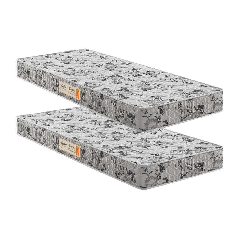 Kit 2 Colchões Solteiro D23 Ecoline - 78x188x14