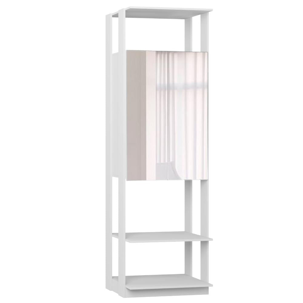 Estante Closet 1007 Com 2 Portas 5 Prateleiras Branco