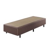 Box Sommier Solteiro Charm Eco 88x188x40- Marrom
