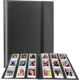 Álbum 432 Bolsos P/ Câmera Fujifilm Instax Mini, Polaroid Snap Touch Pic-300 Z2300 E Mini 11 90 70 9 8+ 8 Liplay (preto)