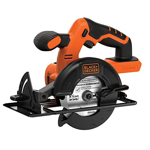 Black+decker 20v Max* Powerconnect 5-1/2 In. Serra Circular Sem Fio, Somente Ferramenta (bdccs20b)