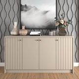 Buffet Lia 4 Portas Mdf - Off White